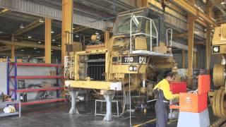 Rebuild of CAT 771D Off Highway Truck by Al-Bahar