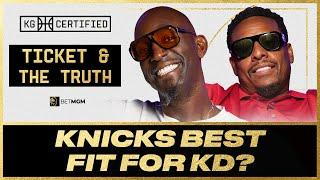 The Finals, KD’s Future, Protecting Caitlin Clark & 30 Years Since KG’s Draft | TICKET & THE TRUTH