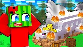 I survived a PLANE CRASH in Minecraft!