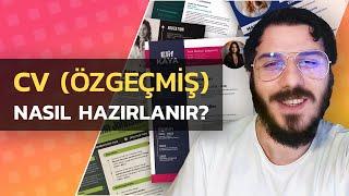 CV Nasıl Hazırlanır? Profesyonel Özgeçmiş Hazırlamak (Ücretsiz)