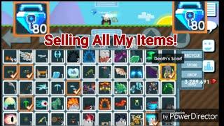 "PRO SELLING ALL ITEMS! + (I GOT 80 BLUE GEM LOCK!) OMG!! - Growtopia