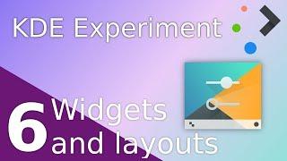 Plasma widgets, layouts, and desktop configuration - KDE Experiment - Part 6