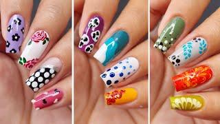 Easy Nailart compilation || Nailart at Home || Cute nailart || Tejasvini valvi