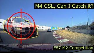 Hunting an M4 CSL at Sonoma Raceway (with an F87 M2C)