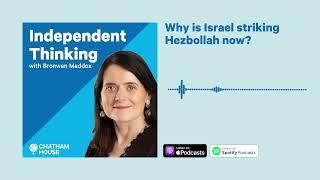 Why is Israel striking Hezbollah now?