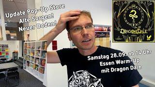 Vlog Pop-Up Store - Alte Sorgen, neuer Boden – Samstag 14 Uhr Essen Warm Up mit Dragon Dale