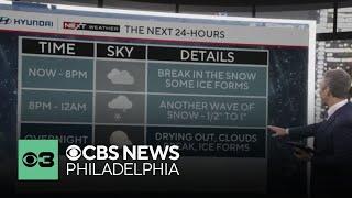 How much snow fell in the Philadelphia region? Here's what to know about Monday's winter storm.