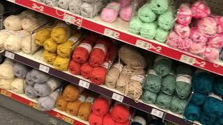 Sheltering From the Rain in Hobby Craft when Yarn Threw Itself Into my Basket