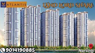 Land Lord Share || Vasavi Atlantis || 2,3&4 BHK Luxury Flats || Sky Villas || Narsingi || Hyderabad