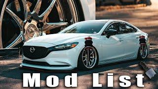 2018-2023 Mazda 6 Budget Modlist !