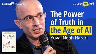 Yuval Noah Harari on The Power of Truth in the Age of AI