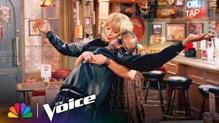 Bublé and Snoop Shake Up Reba's Newest Sitcom, Happy's Place | The Voice | NBC