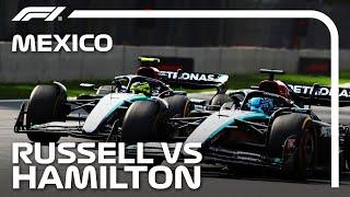 Hamilton and Russell Go Head-To-Head in Mexico | 2024 Mexico City Grand Prix