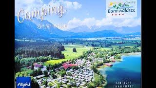 Stellplatz und 4* Campingplatz Bannwaldsee nahe der Königsschlösser Neuschwanstein Schwangau Camping