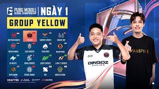  [VN] 2024 PMGC League | Group Yellow Day 1 | PUBG MOBILE Global Championship | CHIẾN MÃ XUẤT TRẬN