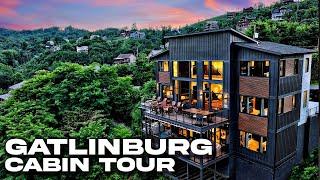 GATLINBURG CABIN TOUR: CEDAR TOPS- The Newest Addition To Heaven's Cabins Luxury Lineup