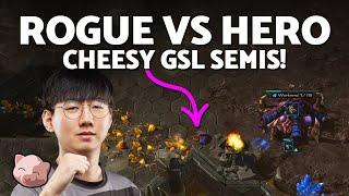 GSL SEMI FINALS: herO vs Rogue's Cheesy Gambles!