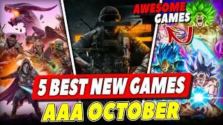 TOP 5 Best AAA Game Release This October 2024