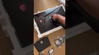  Unboxing @MSI Monitor #msimag274qrfqd Love this screen #msigaming #gamingmonitor #msi