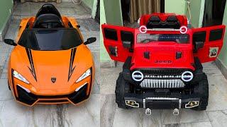 RC Lamborghini Car & 4x4 RC Jeep | Unboxing & Testing | Shamshad Maker