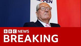 Far-right French politician Jean-Marie Le Pen dies aged 96 | BBC News