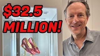 World Record Ruby Slippers Auction - A CLOSER LOOK - Wizard of Oz