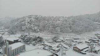 '순창 복흥 15.1cm'…전북 전 지역 대설특보 / 연합뉴스TV (YonhapnewsTV)