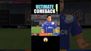 Piyush Chawla's Comeback with WRONG UN in Real Cricket 24 | mi vs srh in rc24 ipl 2024 #shorts