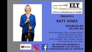 KATY JONES en la Escuela Latinoamericana de Trombón