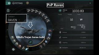 [[EVE ECHOES]] PvP Raven - B8kd's Trojan horse build