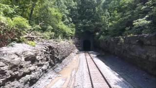 CSX (Old L&N) Train Tunnels at South Tunnel, Tennessee.