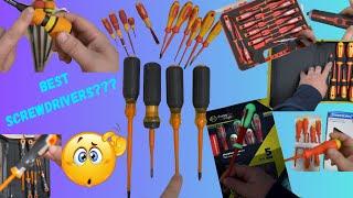 THE best screwdrivers for Electricians in 2024 are...