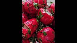 ТРЕНДОВАЯ РЕДИСКА /РЕДИС МАРИНОВАННЫЙ /РЕДИСКА БИТАЯ #редис #тренд #редиска #маринование #битыйредис