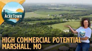 Cheap Land in Missouri | Marshall, MO | 10.17 acres | Commercially Versatile | All City Utilities