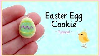 Easter Egg Cookie Tutorial! | Kawaii Polymer Clay