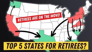 Top 5 States Retirees Are Moving To In 2024 (Does it Makes Sense?)