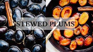 STEWED PLUMS