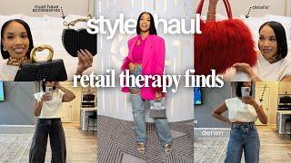 Style Haul: Retail Therapy + Affordable Fashion Finds + Dupes, Denim, Bags + Shop My Closet, $100?!