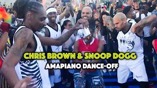 Chris Brown and Snoop Dogg Dances to Amapiano South African Music