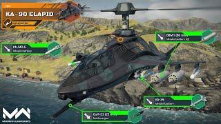 NEW! KA-90 Elapid December Battlepass Helicopter Overview & Gameplay | Modern Warships