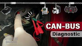 CAN-BUS Explained | B-CAN Diagnosis | Test B-CAN with Multimeter & Oscilloscope