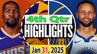 Golden State Warriors vs Phoenix Suns 4th Qtr JAN 29, 2025 Highlights | NBA SEASON 2025