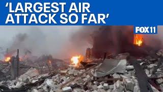 Russia launches airstrike on Kyiv Day, Trump delays EU tariffs  | FOX 11 LA