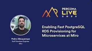 Enabling Fast PostgreSQL RDS Provisioning for Microservices at Miro