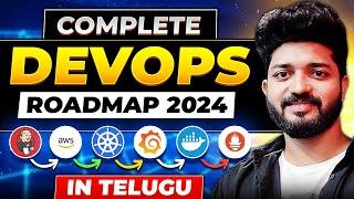 How/What to learn to Become a DevOps Engineer|Fresher/Experienced ki Telugu lo DevOps ROADMAP 2024