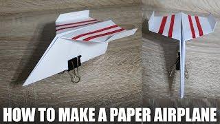 How to make a paper airplane easy - Origami Paper Plane