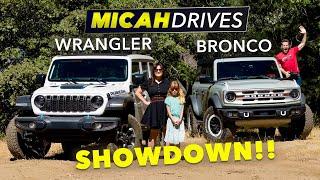 Jeep Wrangler vs Ford Bronco | Which Should a Family Buy?