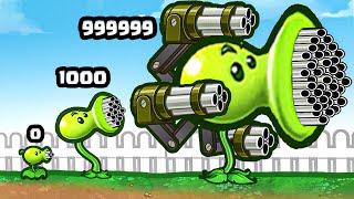 Growing THE STRONGEST PEASHOOTER