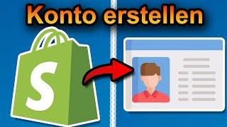 Shopify Konto erstellen 2025 (schnell & einfach)