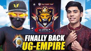 Finally UG-Empire Is Back  ​⁠@UnGraduateGamer  - Garena Free Fire 